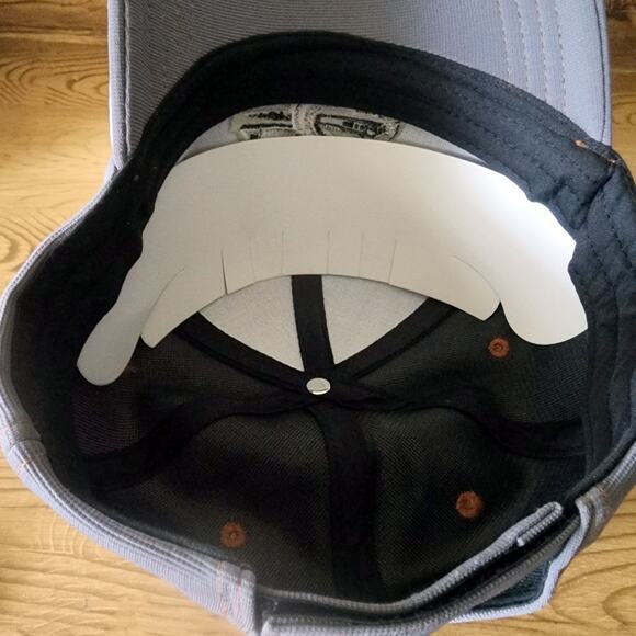 EC Westconsin Credit Union Baseball Cap Gray Embroidered Logo Never Worn K - Picture 9 of 10